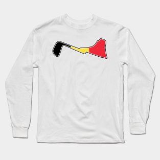 Circuit Zolder [flag] Long Sleeve T-Shirt